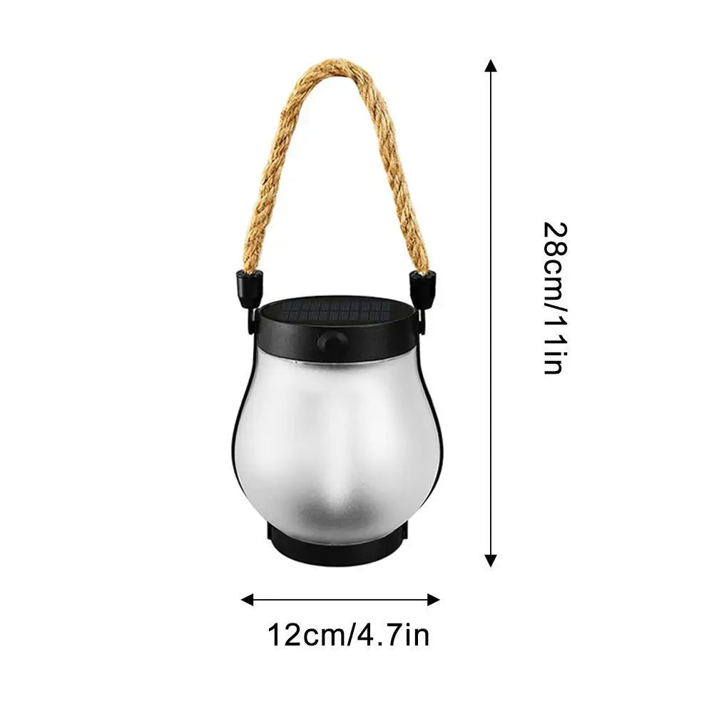 Nextora™ Solar Flame Lantern – Waterproof Outdoor Garden & Patio Light