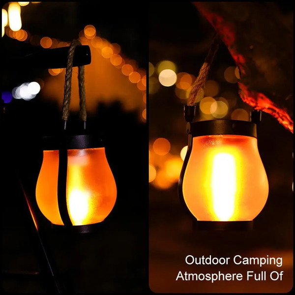 Nextora™ Solar Flame Lantern – Waterproof Outdoor Garden & Patio Light