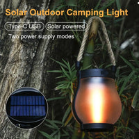 Nextora™ Solar Flame Lantern – Waterproof Outdoor Garden & Patio Light